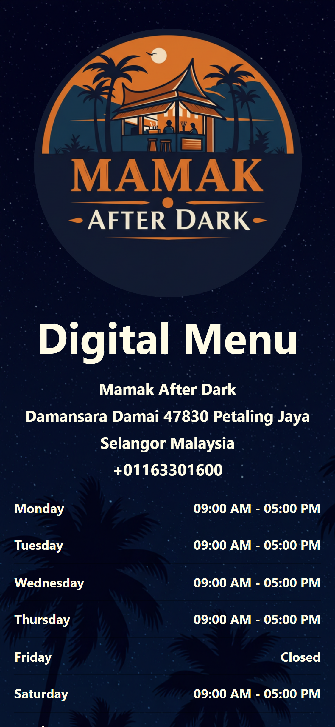 Restaurant Menu Template 4 Image Preview